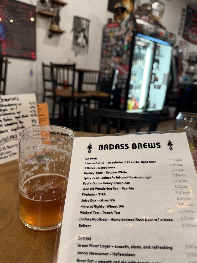 Badass Brews Menu image 1